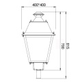 Werkseitig LED Ip66 Gartenleuchten